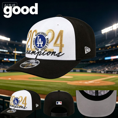 Phiên Bản Cổ ĐiểnNew Era Los Angeles Dodgers Mũ Bóng Chày, Mũ Có Thể Điều Chỉnh, World Series 2024 C