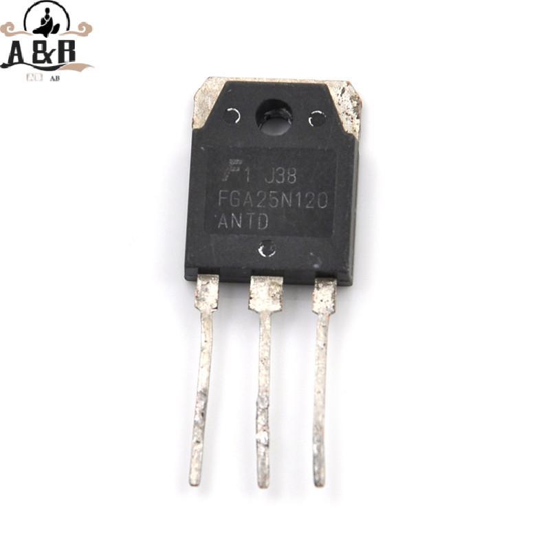 [A & B] 1 Bóng bán dẫn nguồn IGBT 1200V FGA25N120 ANTD 25N120 {vn}