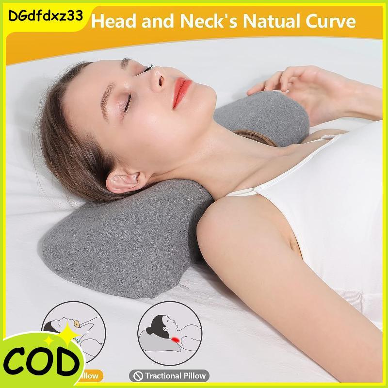 [DZ2] Gối Cổ Tử Cung Memory Foam Contour Gối Giường Cho Người Ngủ Bên Gối Ngủ Chỉnh Hình Tiện Dụng G