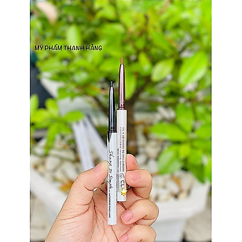 Chì mắt CLI O SHARP SO SIMPLE WATERPROOF PENCIL LINER
