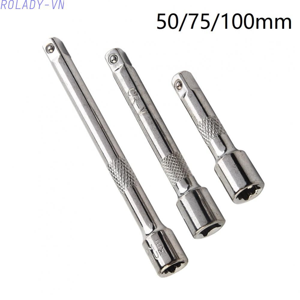 #ROYALLADY#Heavy Duty 14 Extension Bar for Socket Wrench Adapter Chrome Vanadium Steel