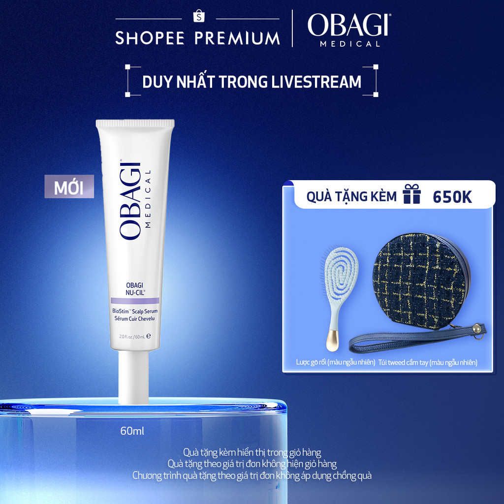 [Obagi x BK] Serum Dưỡng Da Đầu & Nang Tóc Obagi Nu-cil® Biostim™