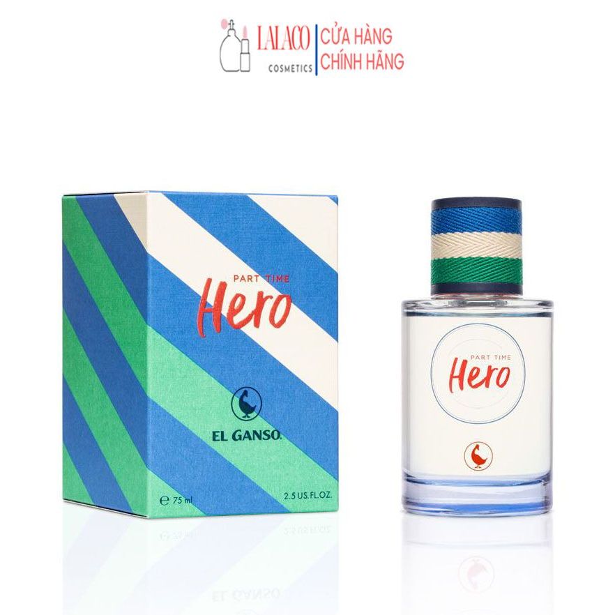 Nước hoa nam El Ganso Part Time Hero Men EDT 75ml