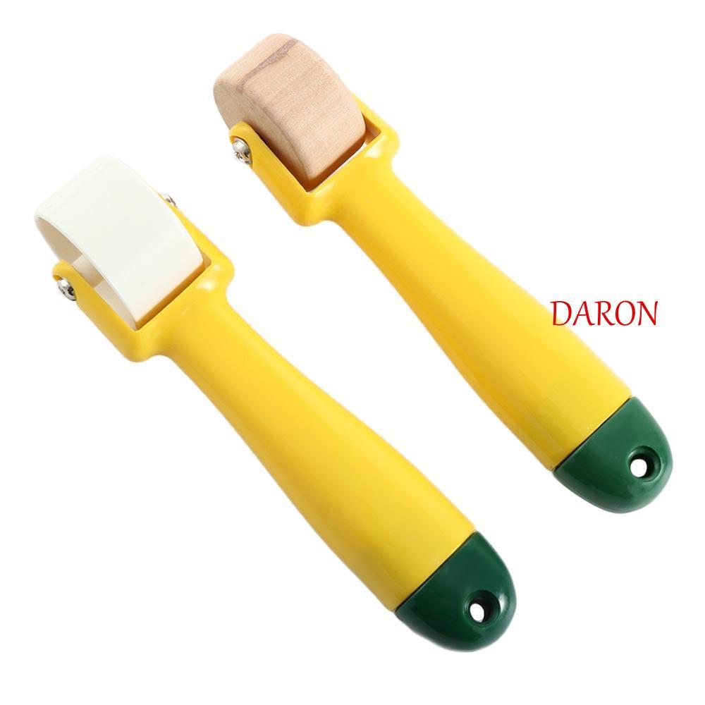 DARON Gỗ Đường May Con Lăn Bấm Bánh Xe Mini May Notion Cho Quilting May Giấy Dán Tường Con Lăn