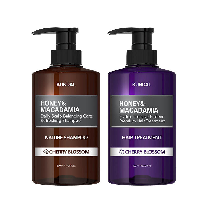Dầu gội dầu gội KUNDAL KUNDAL Honey Macadamia Argan nhập khẩu Hàn Quốc S