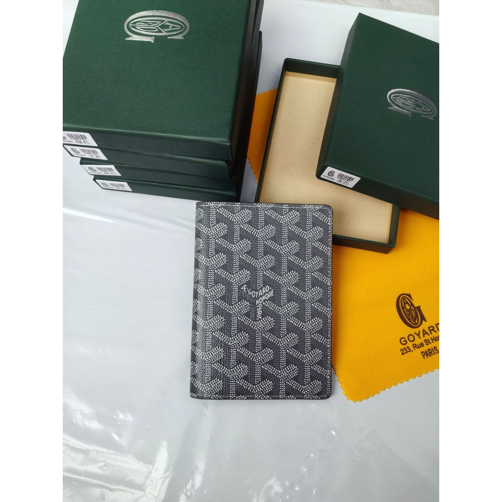Goyard Goyard Hộp đựng thẻ hộ chiếu Nam Nữ Ví nhiều thẻ Châu Âu Mỹ Tài liệu thời trang 2025 Phong cá