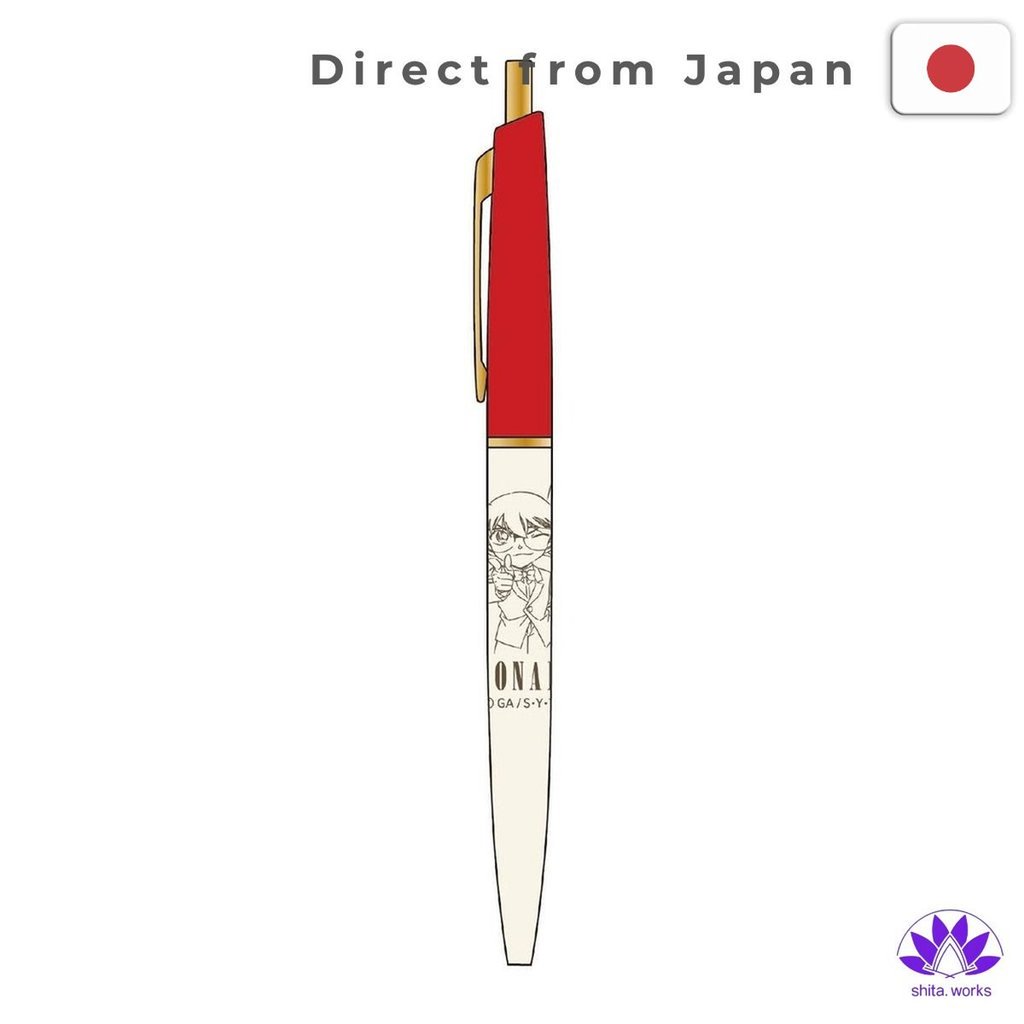 ・Direct from Japan・ Bút bi TOSHIN PACK Thám tử Conan dáng mảnh (Edogawa Conan) CO-BP101