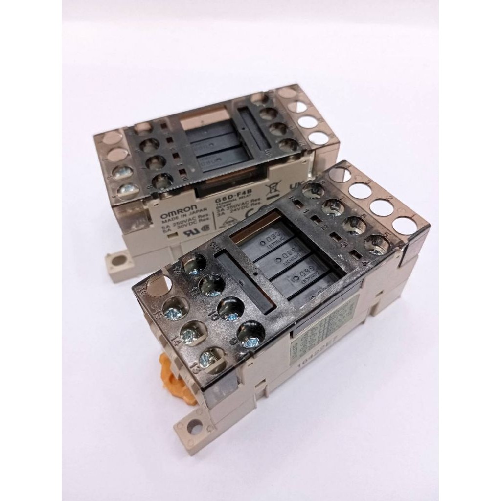 Ổ cắm rơle đầu cuối G6D-F4B DC24V chính hãng 24vdc 5A W / (4 Cái) Sản phẩm mới Bạn có thể phát hành 