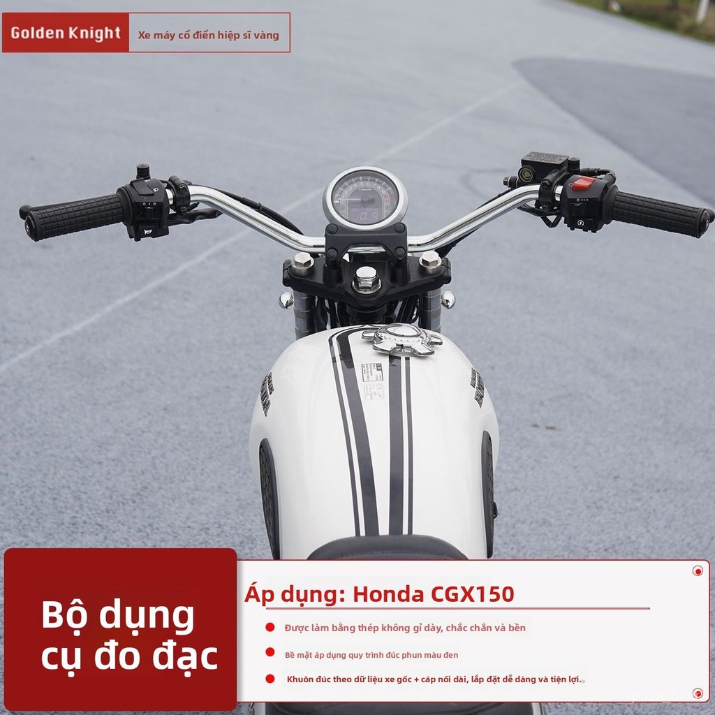 Gia do dong ho giuai cho Honda CGX150 gia do o khoa dien duoi lap dat khong hai huong dan chinh hang