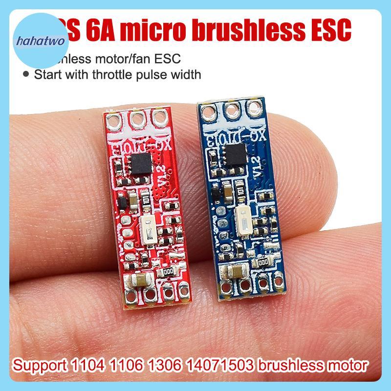 Ha 1S-2S 6A Micro Brushless Motor Driver Board Ổ đĩa điều chỉnh điện cho 1104 1106 1306 1407 1503 Độ