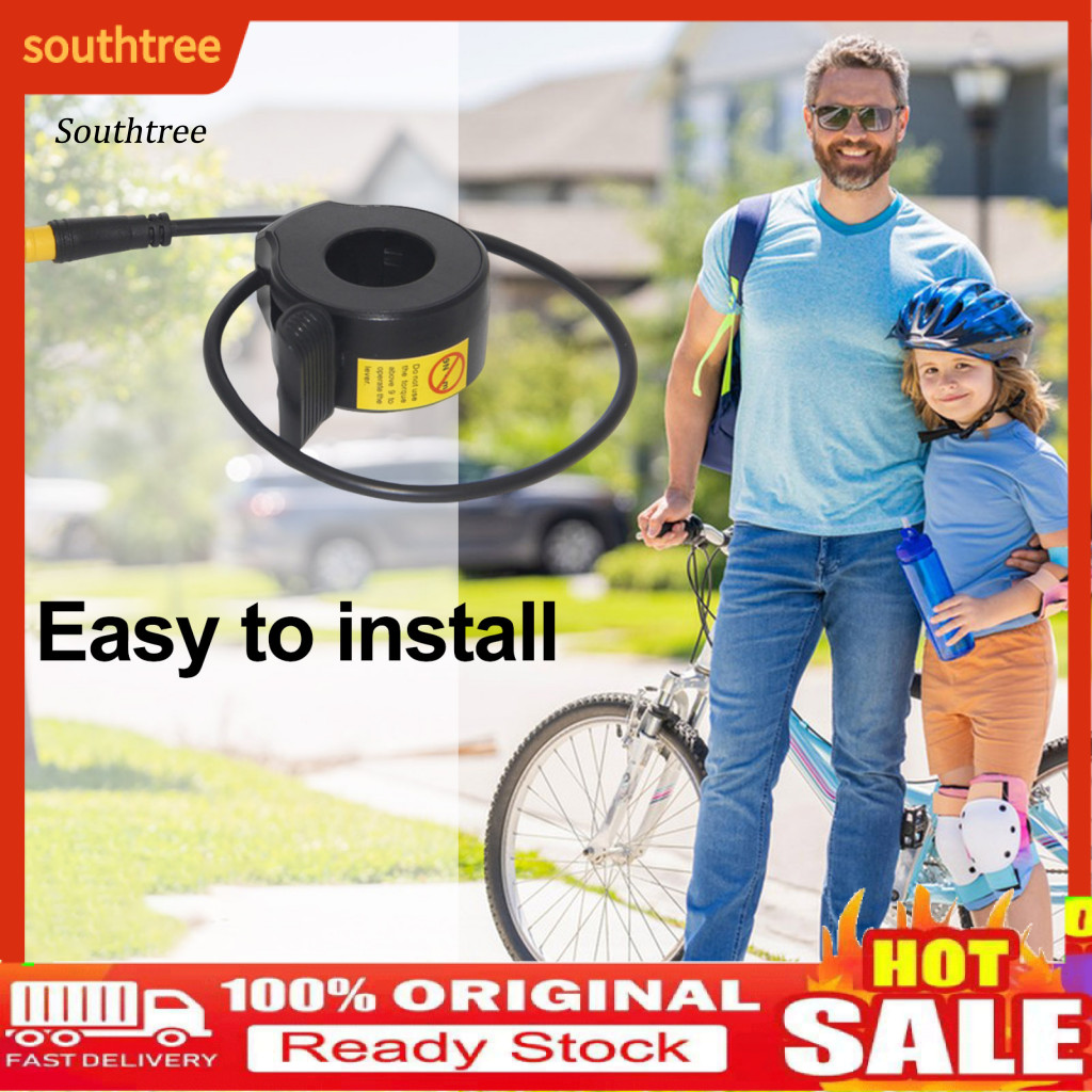 SOU _ Speed Control Thumb Shifter Universal Electric Bike Thumb Throttle Electric Bike Thumb Throttl