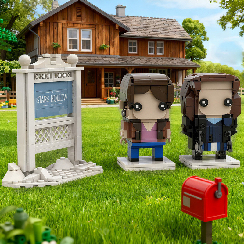 Phim Cổ Điển Gilmore Girls Lorelai Rory Nhân Vật Xây Dựng Setgs Đồ Chơi Cho Trẻ Em Quà Tặng