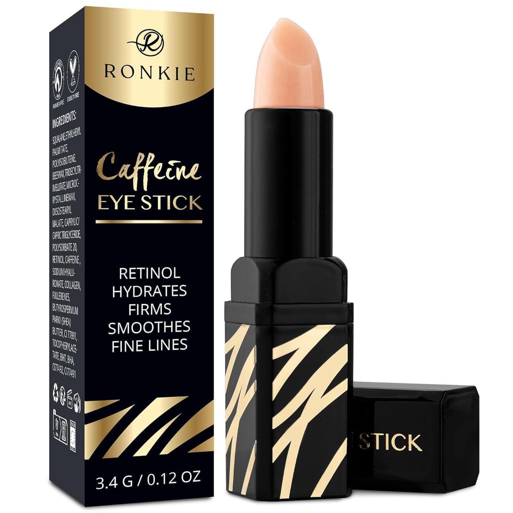 Kem dưỡng mắt Caffeine cho quầng thâm: Caffeine Eye Stick - Smooth Fine Lines và Hydrate Eye Area