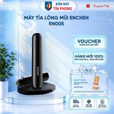 Máy tỉa lông mũi Enchen EN005 tốc độ cao 7000 vòng nhỏ gọn dùng pin AA, an toàn sử dụng - BH 3 tháng