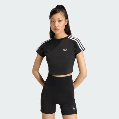 adidas Lifestyle SST BABY TEE Women Black KG3700