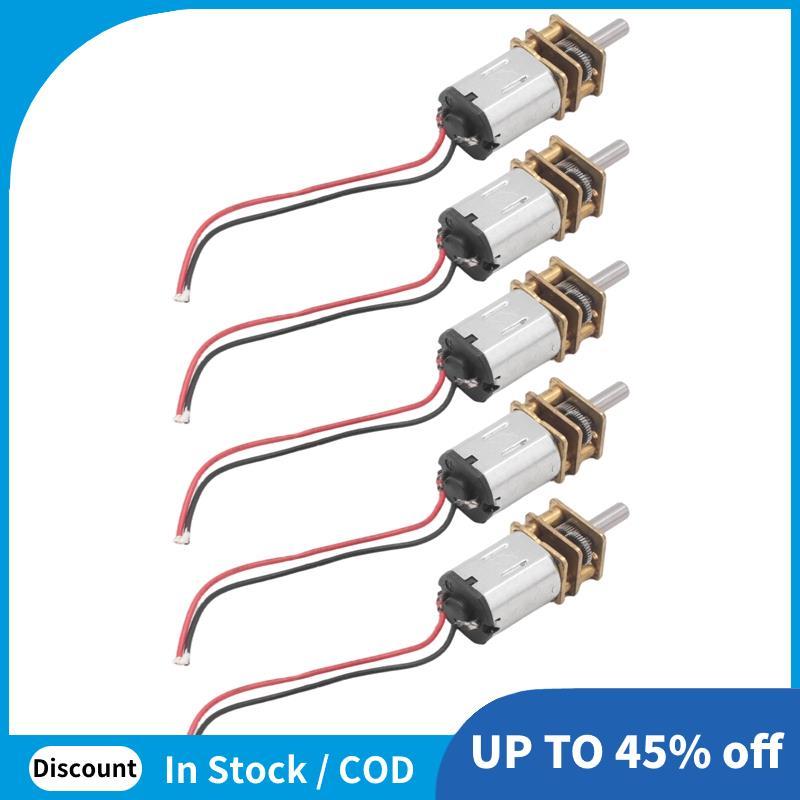 DC 3V-6V 60RPM Tốc Độ Chậm N20 Mini Micro Metal Gear Motor 5 Chiếc Với Gearwheel Đồ Chơi Giảm Tốc Ki