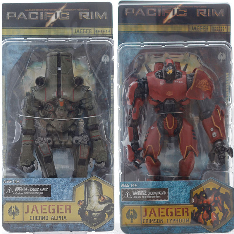 NECA Pacific Rim Mecha Monster Storm Red Horizon Warriors Avengers Mô hình di chuyển
