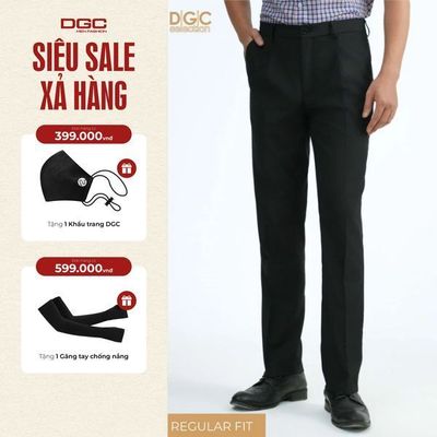 Quần âu DGC dáng suông Phong Cách Trẻ Trung, Chất Vải Mềm Nhẹ thoáng mát - SQTBE25M