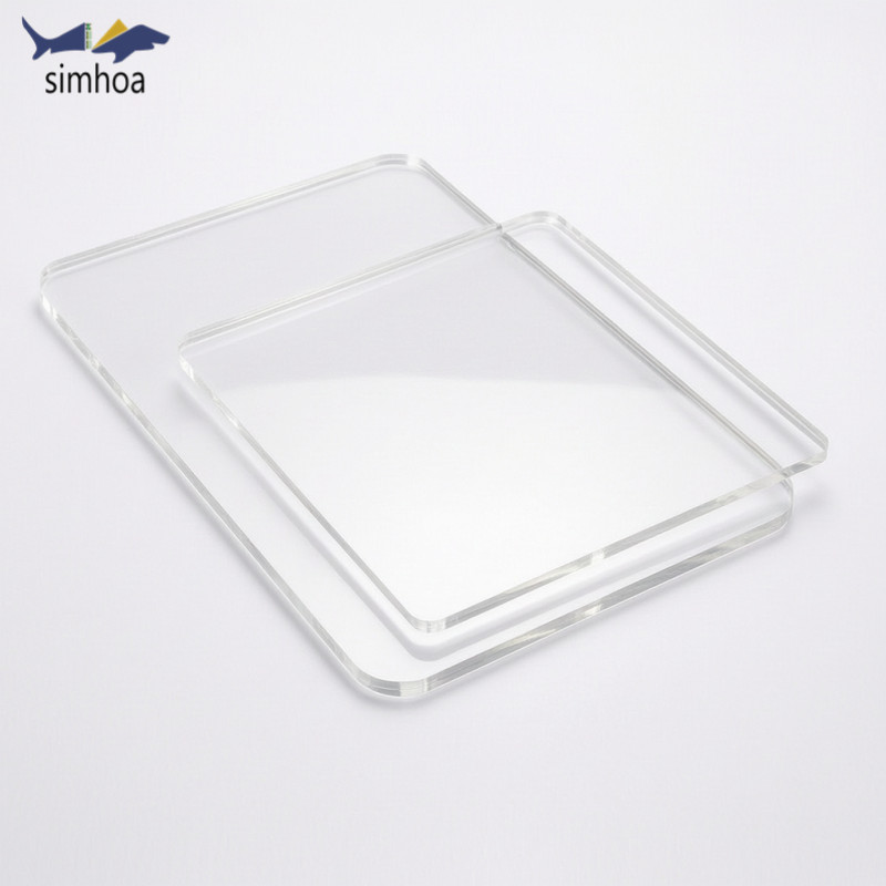 Đế dụng cụ đất sét Acrylic trong suốt DIY Tấm cán đất sét dày 10cm x 10cm x 4mm