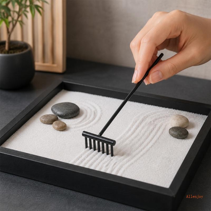 JOY 6 Mini Zen Garden Rakes Set dành cho mẫu khay cát để bàn