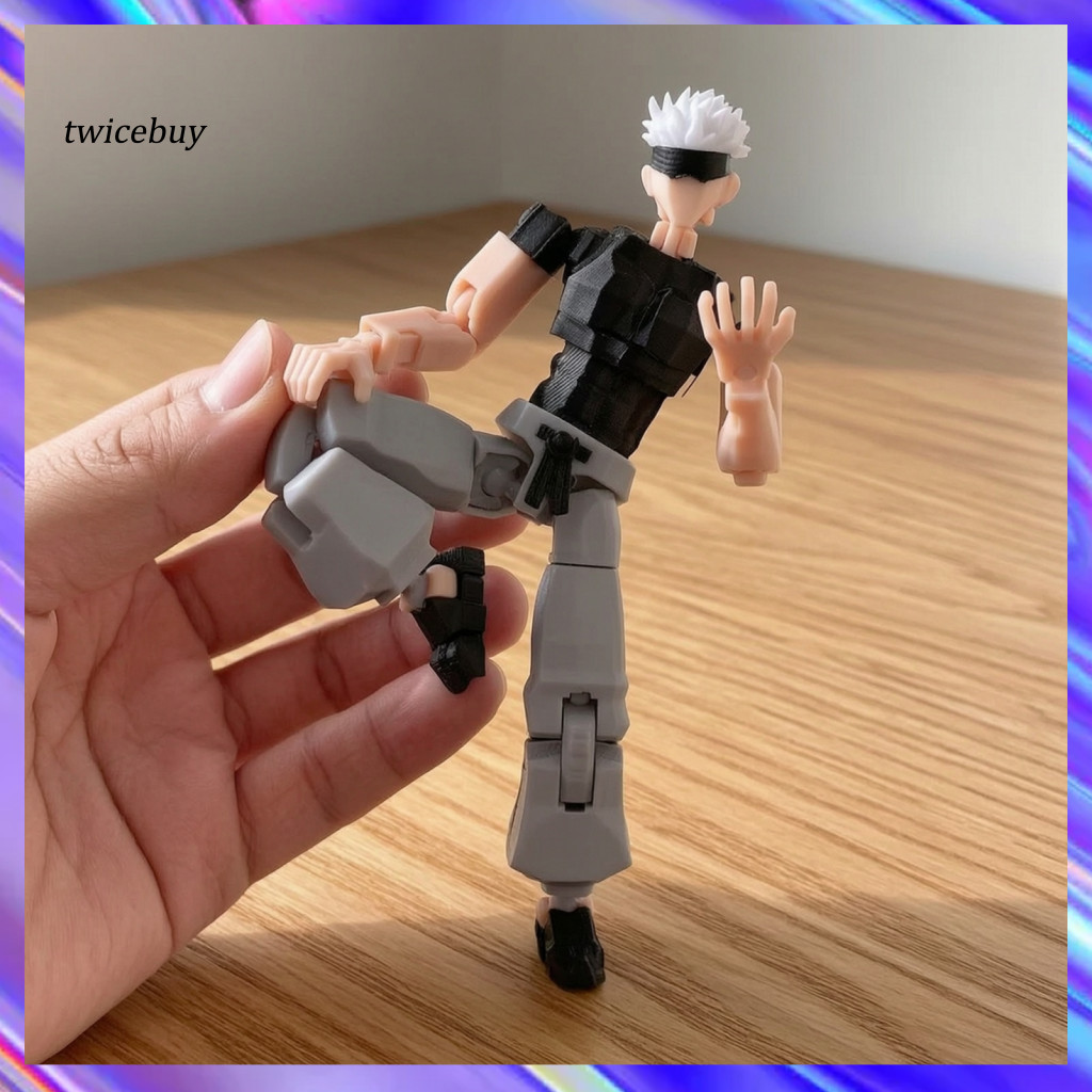 [TY] Anime Model 3d In Hình Anime Hình 3d Nhân Vật Hành Động Anime In 3D Với Phụ Kiện Khớp Di Động –