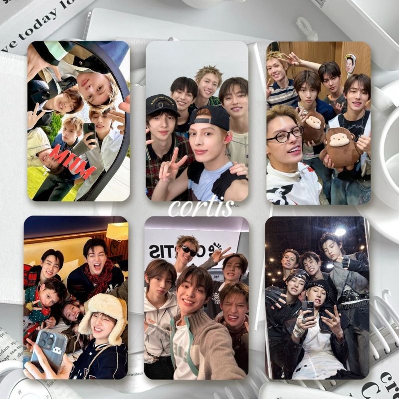 CORTIS / JUHOON / CORTIS Group Giấy phép Photocard Ảnh Vàng Đào tạo chính Photocard hai mặt 10cm / O
