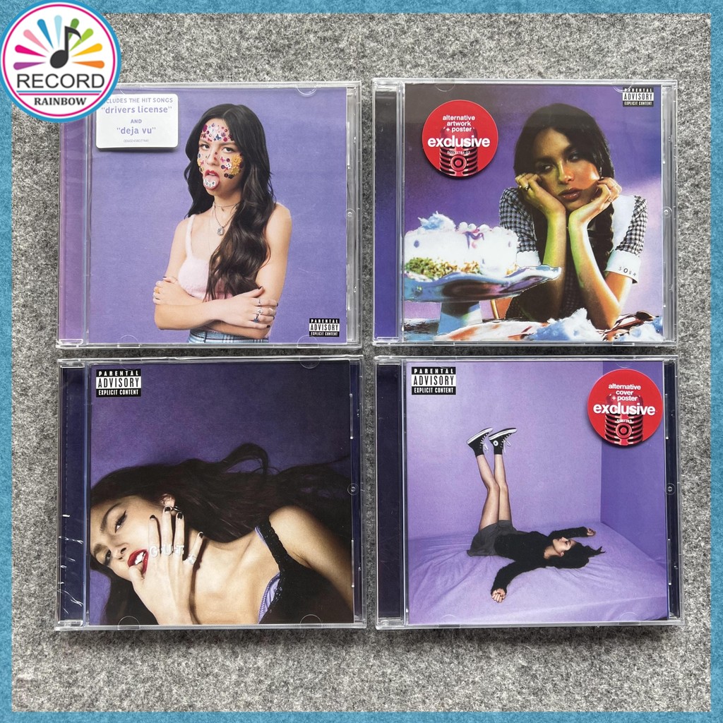 Olivia Rodrigo SOUR & Target Exclusive & GUTS & Exclusive Alternative Original 4 Albums Set Brand Ne