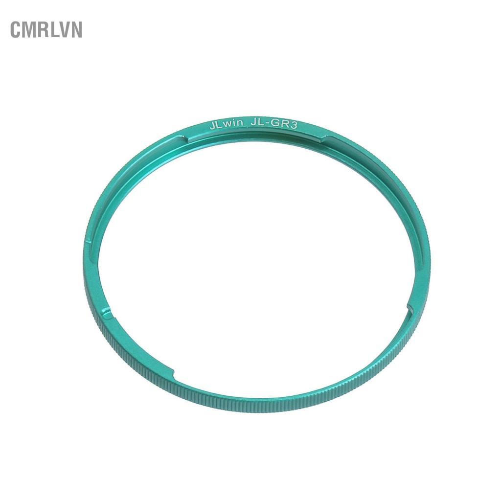 cmrlvn JLwin JL-GR3 Vòng trang trí ống kính kim loại để thay thế Phụ kiện máy ảnh RICOH GR3 GR III G