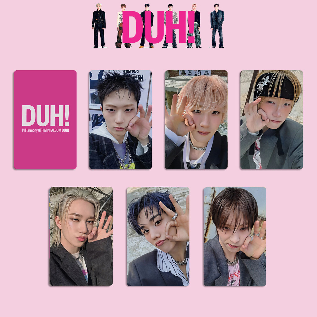P1Harmony Album Mới DUH Hàng Hóa Photocard K4 WVS Bonus Photocard FNC Thẻ Ngẫu Nhiên Cui Jixiong