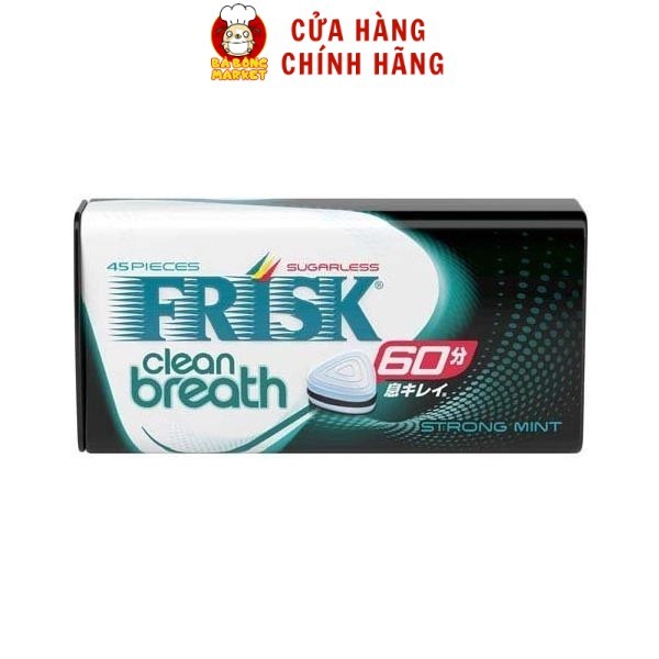 Kẹo Ngậm Bạc Hà The Mát Frisk Neo Peppermint Clean Breath 60 viên