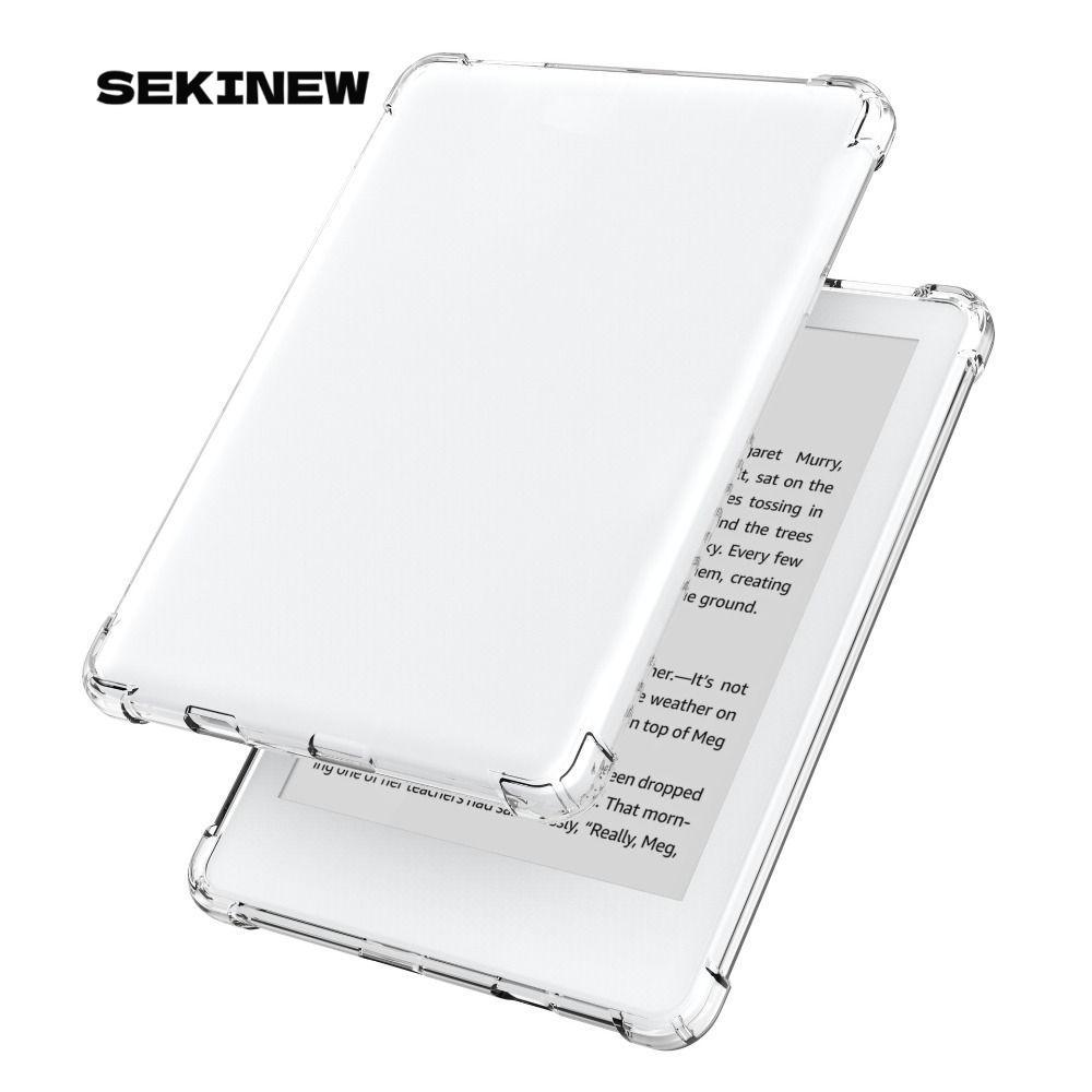 SEKINEW 6 inch E-Reader, Vỏ bảo vệ túi khí chống sốc, Vỏ lưng trong suốt chống rơi chống mài mòn cho