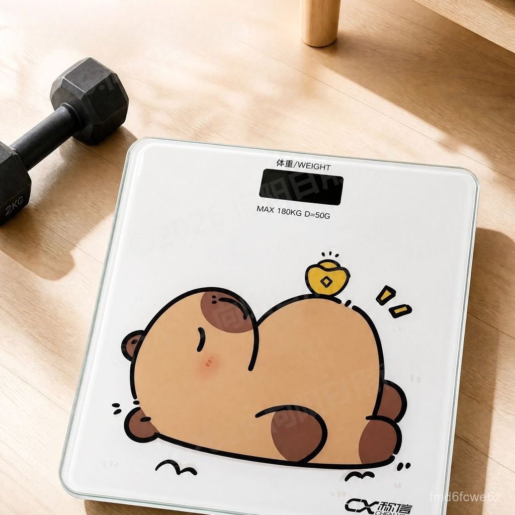 Cân điện tử ký túc xá sinh viên, cân điện tử gia dụng, cân giảm mỡ chạy bằng pin, cân có thân bằng k