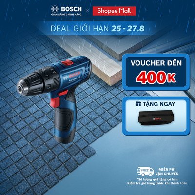 Máy khoan vặn vít động lực dùng pin Bosch GSB 120-LI