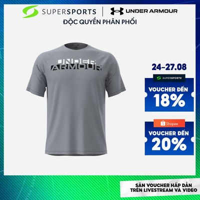Áo Thun Nam Under Armour Velocity Short Sleeve - 1387287-012 ADS09 LS400
