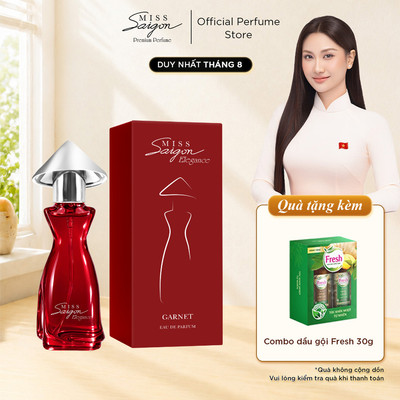 Nước Hoa Miss Saigon Elegance Garnet 15ml - Hương thơm nhẹ nhàng quyến rũ