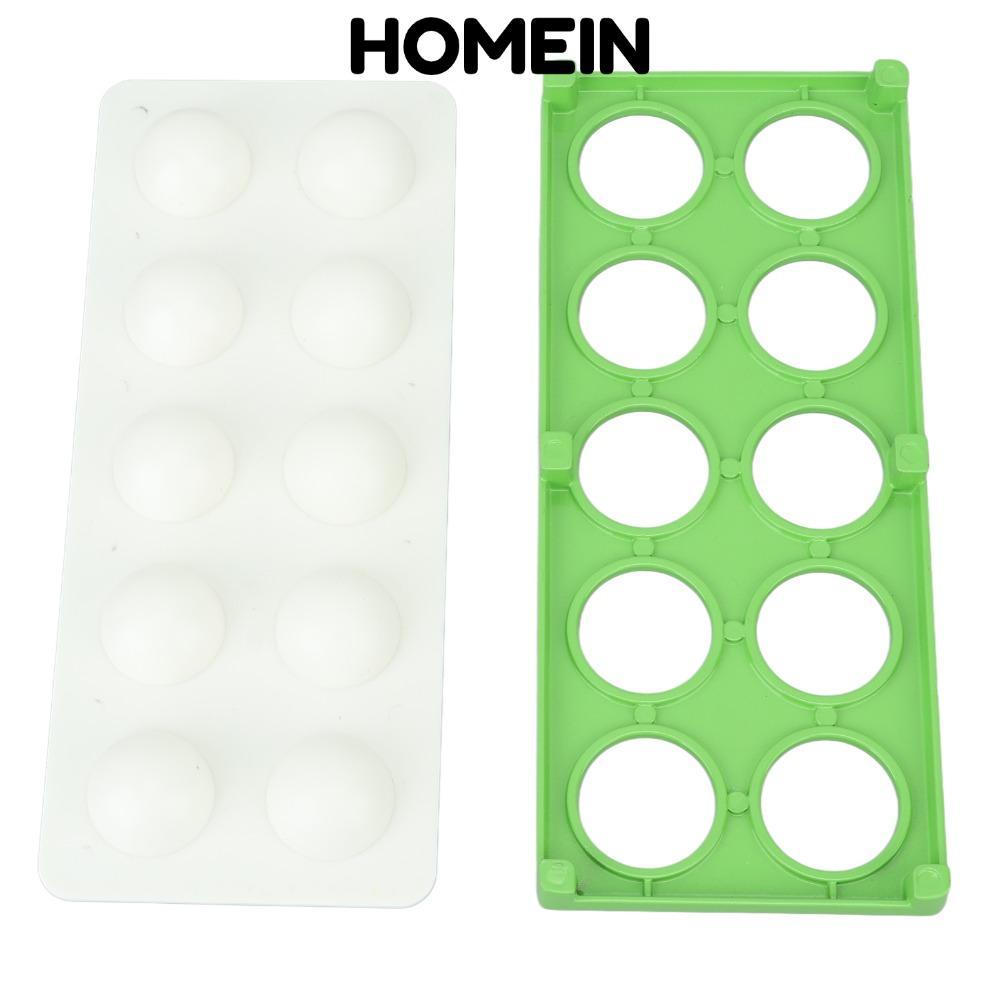 Khuôn Ravioli HOMEIN, Bạc Xanh Dễ Sử Dụng Máy Làm Ravioli Báo Chí, Bền 10 Lỗ Thiết Thực Hiệu Quả Rav