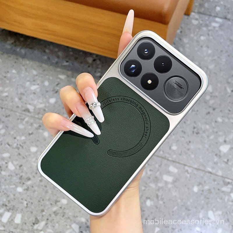 Ốp Điện Thoại Cho Xiaomi Poco F9pro K100 Pro Max / POCO F9 Ultra F9Pro Họa Tiết Da Từ Tính Mờ Vỏ Cứn