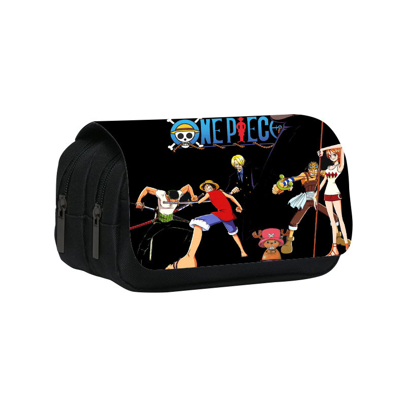 Bán buôn ONE PIECE In Hàng Hóa Hộp Đựng Bút Chì MỘT PIECE ONE PIECE Sinh Viên Văn Phòng Phẩm Hộp Bảo