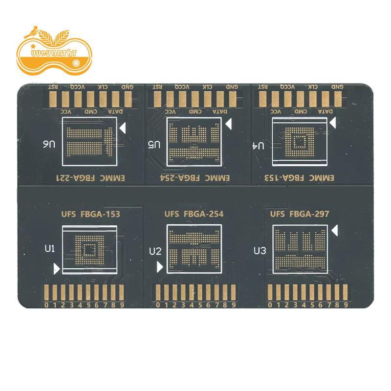 Flash 64 BGA & Flash 64 FBGA ISP EMMC UFS Ban Cho F64 Lite Ultra Box- FBGA 153 254 221 / 153 254 297