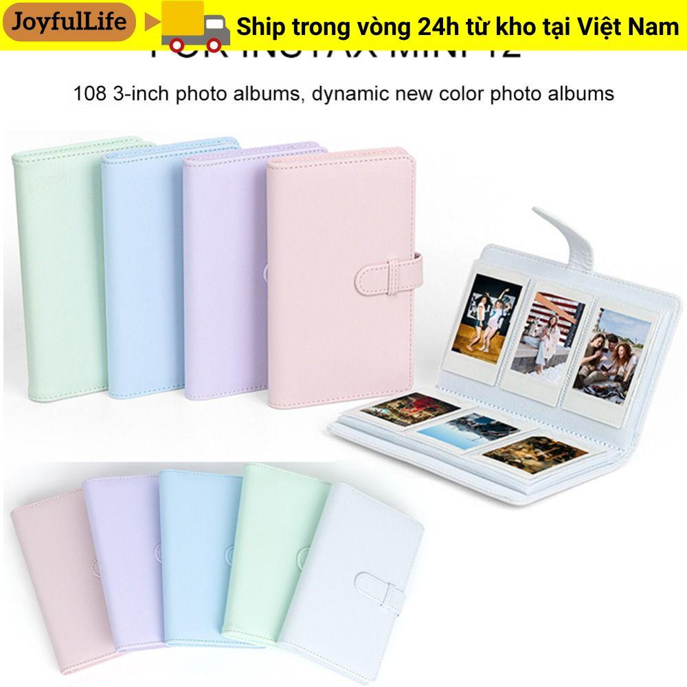 JOYFULLIFE Phim Camera Tem Vé Giấy Ảnh Lưu Trữ 3 inch Cho Fujifilm Instax mini 12
