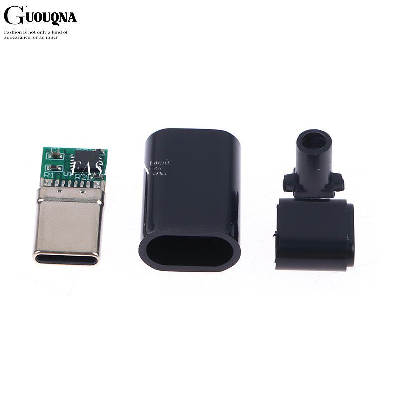 GUOUQNA 5A PD / QC Decoy Board Sạc nhanh 5V 9V 12V 15V 20V Mô-đun PD 2 3.0 DC Kích hoạt Cáp USB Type