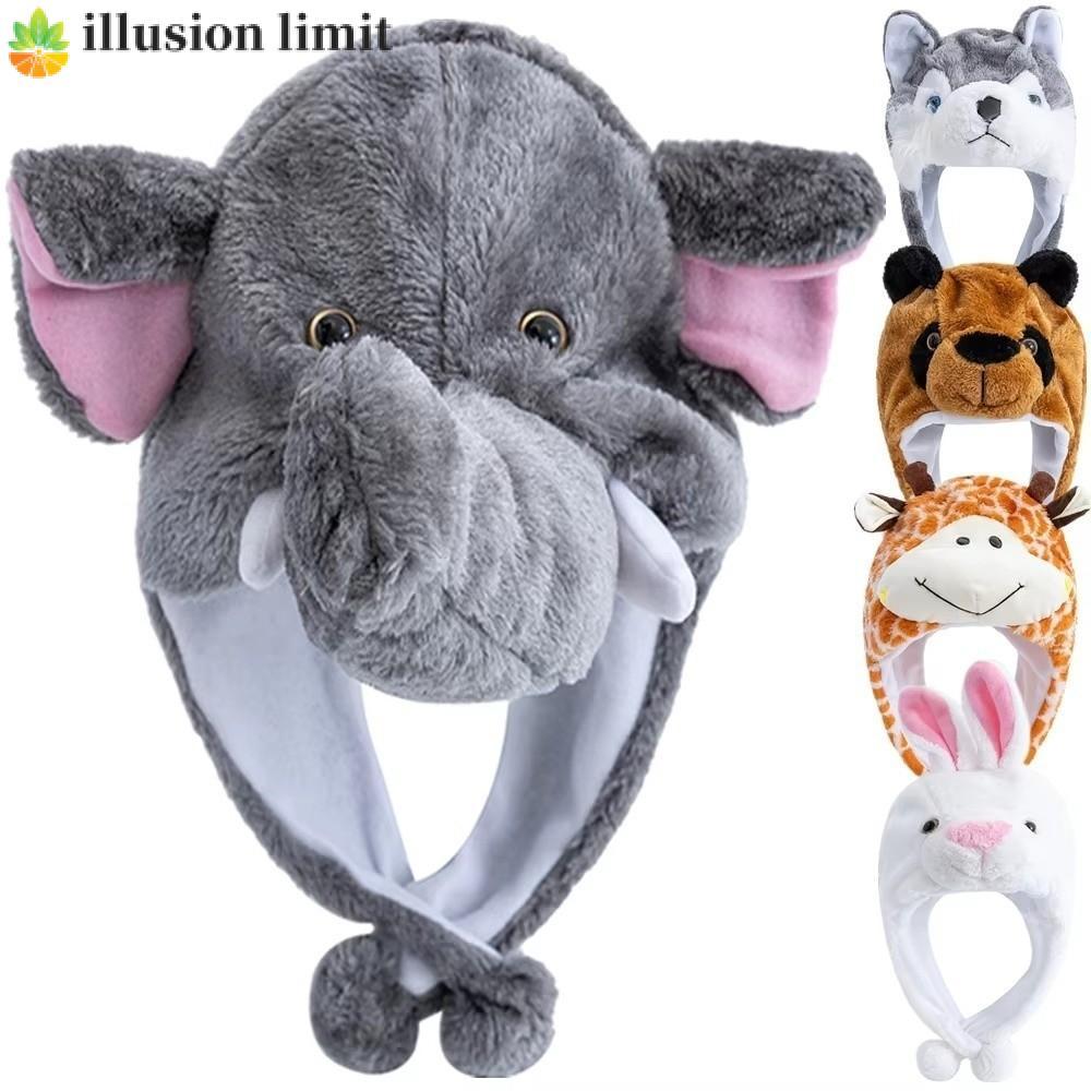 ILLUSION LIMIT Animal Earflap Cap 3D Kawaii Party