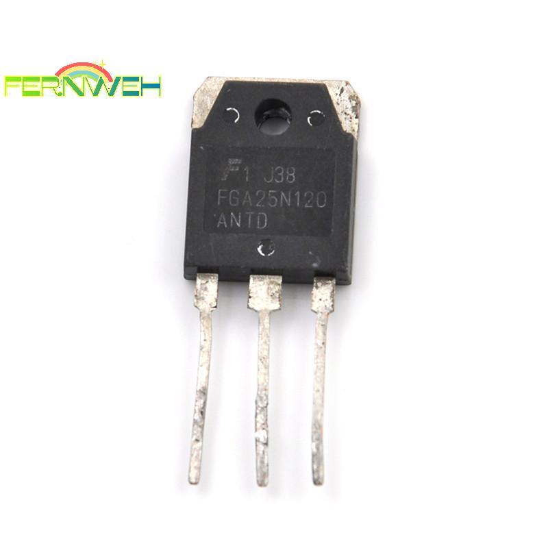 [Fernweh] 1 Bóng bán dẫn nguồn IGBT 1200V FGA25N120 ANTD 25N120 [MỚI]
