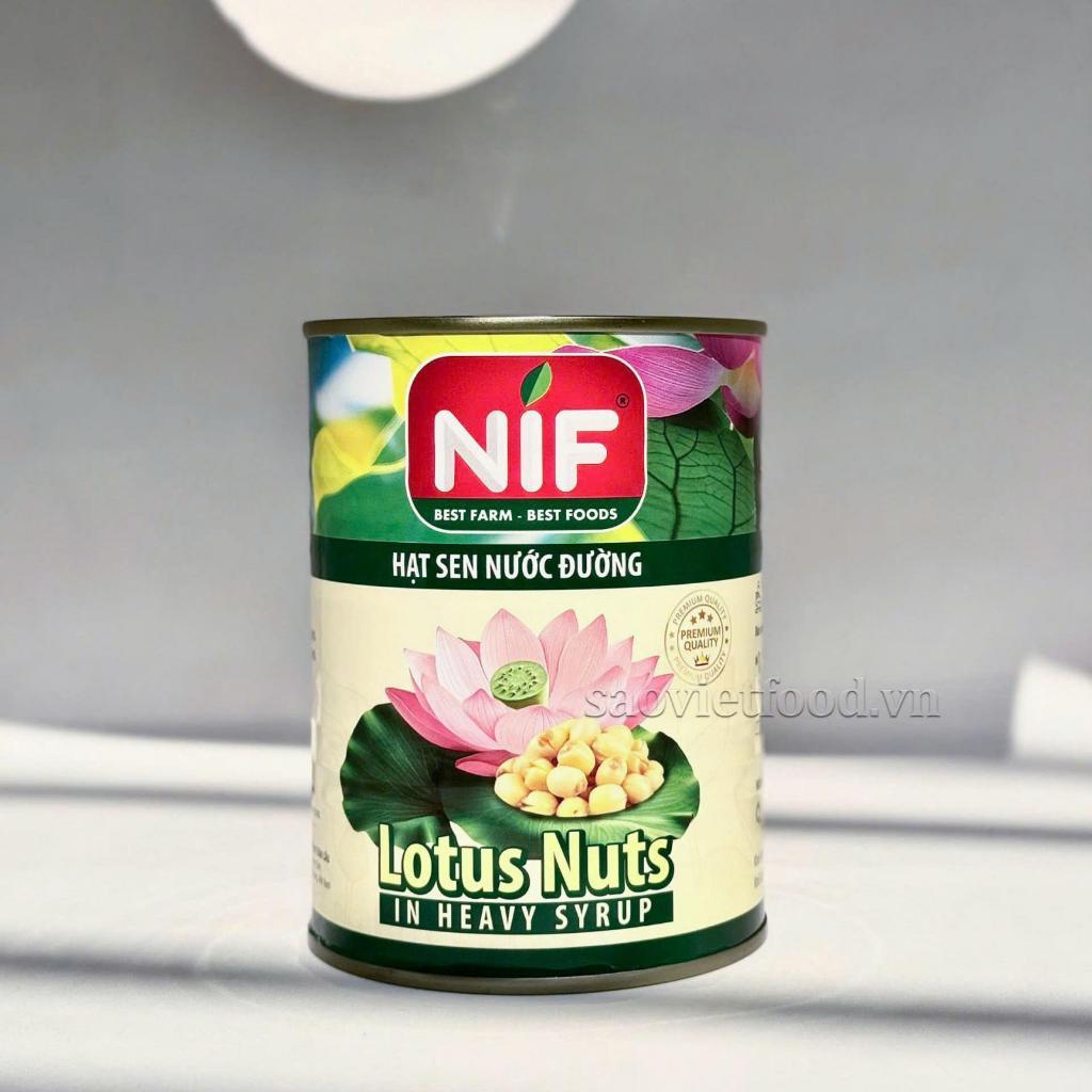 Hạt Sen Ngâm Đường NIF. Hạt sen ngâm đường   Ăn Ngon Mê Ly.sen bùi mềm ngon