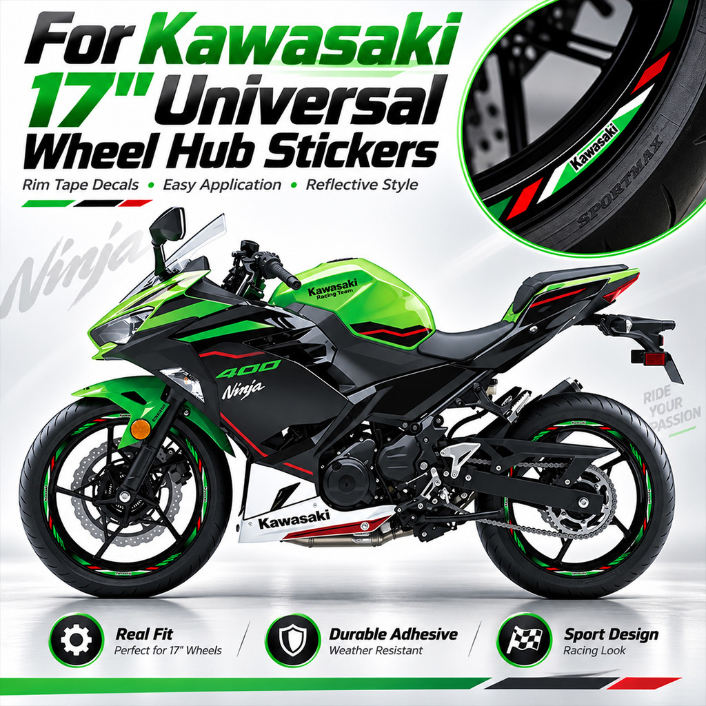 Dành Cho Kawasaki Ninja 400 300 250 250R 125 1000SX ZX-4RR ZX-6RR Z400 Z650 Z900 Z1000 Bánh Xe Trung