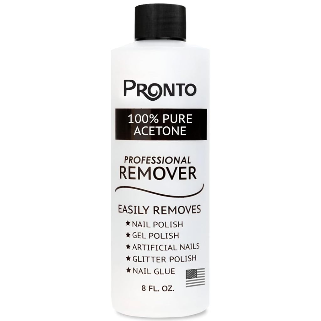 Gel tẩy sơn móng tay Pronto 100% Acetone Gel - Tẩy sơn gel cho móng tay | Tẩy sơn móng tay Acetone c