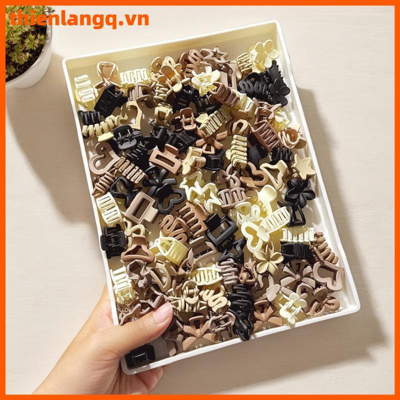 Thl 10/20/30 cái kẹp tóc Nhỏ hỗn hợp kẹp tóc nhỏ Kẹp tóc mái dễ thương kẹp tóc nhỏ kẹp tóc bên phụ k