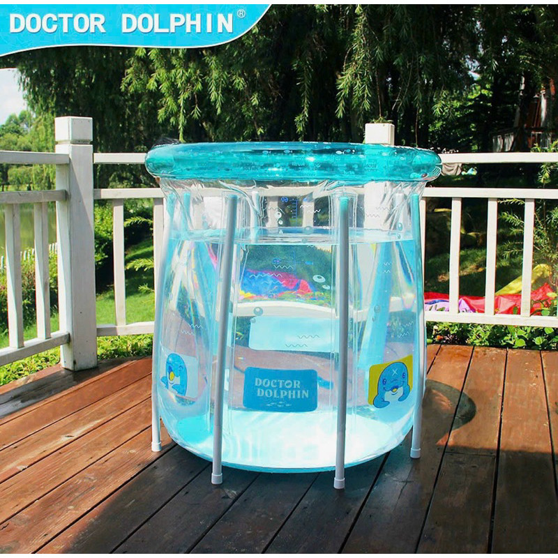 BỂ BƠI THÀNH CAO GẤP GỌN DOCTOR DOLPHIN