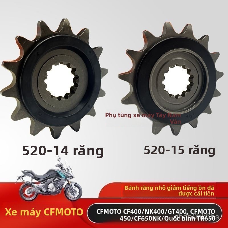 Nhông xích nhỏ xe máy CFMOTO CF650 400NK Guobin TR650G 650NK MT bền đẹp chống mài mòn