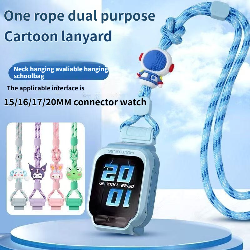 [Vận chuyển nhanh] KUROMI ROPE Cho Masstel Smart Hero 10 Dây Đeo Đồng Hồ Masstel Smart Hero 20 Dây Đ